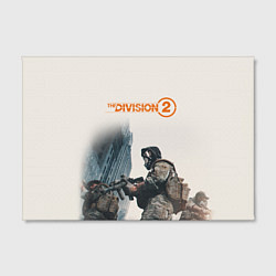 Холст прямоугольный The Division 2 Military, цвет: 3D-принт — фото 2
