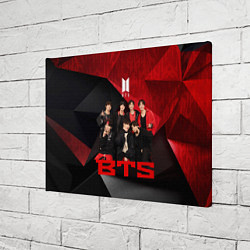 Холст прямоугольный BTS, цвет: 3D-принт — фото 2