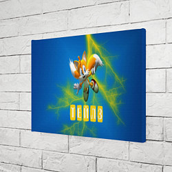 Холст прямоугольный Sonic - Майлз Тейлз, цвет: 3D-принт — фото 2