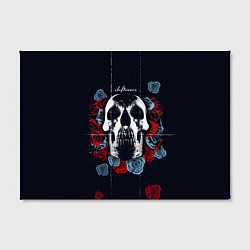 Холст прямоугольный Deftones Rose, цвет: 3D-принт — фото 2