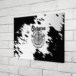 Холст прямоугольный Sabaton, цвет: 3D-принт — фото 2