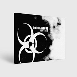 Картина прямоугольная Coronavirus 2019 - nCoV