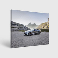 Картина прямоугольная Mercedes V8 Biturbo