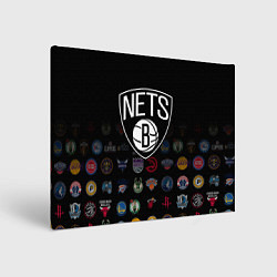 Картина прямоугольная Brooklyn Nets 1