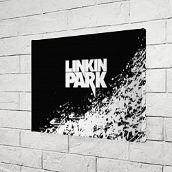 Холст прямоугольный LINKIN PARK 4, цвет: 3D-принт — фото 2