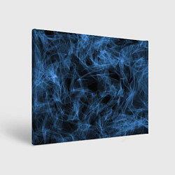 Холст прямоугольный Синий дым, цвет: 3D-принт