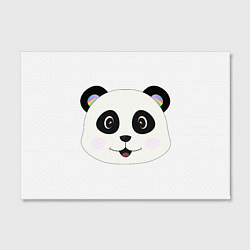 Холст прямоугольный Panda, цвет: 3D-принт — фото 2