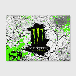 Холст прямоугольный MONSTER ENERGY Z, цвет: 3D-принт — фото 2