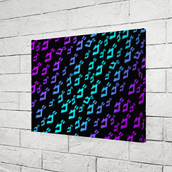 Холст прямоугольный JOJOS BIZARRE ADVENTURE, цвет: 3D-принт — фото 2