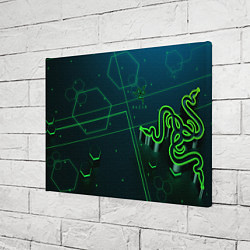 Холст прямоугольный RAZER CYBERSPORT, цвет: 3D-принт — фото 2