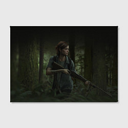 Холст прямоугольный THE LAST OF US 2 ЭЛЛИ, цвет: 3D-принт — фото 2