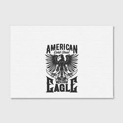 Холст прямоугольный Американский орел Z, цвет: 3D-принт — фото 2