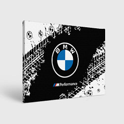 Холст прямоугольный BMW БМВ, цвет: 3D-принт