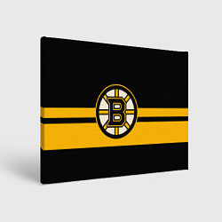 Холст прямоугольный BOSTON BRUINS NHL, цвет: 3D-принт