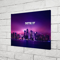 Холст прямоугольный Detroit Become Human S, цвет: 3D-принт — фото 2