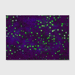 Холст прямоугольный Звездное небо арт, цвет: 3D-принт — фото 2