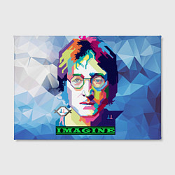 Холст прямоугольный Джон Леннон Imagine, цвет: 3D-принт — фото 2