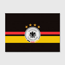 Холст прямоугольный СБОРНАЯ ГЕРМАНИИ, цвет: 3D-принт — фото 2