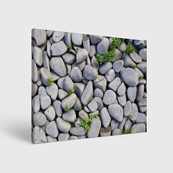 Холст прямоугольный Камни, цвет: 3D-принт