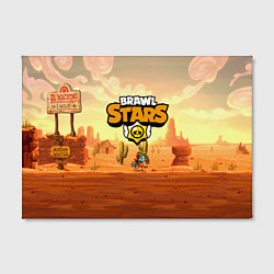 Холст прямоугольный Brawl Stars, цвет: 3D-принт — фото 2