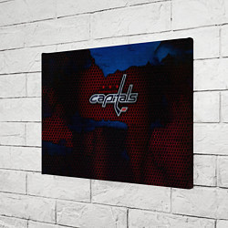 Холст прямоугольный WASHINGTON CAPITALS, цвет: 3D-принт — фото 2