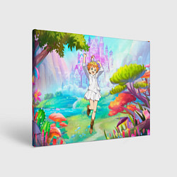 Холст прямоугольный Обещанный Неверленд, цвет: 3D-принт