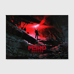 Холст прямоугольный Metro Exodus, цвет: 3D-принт — фото 2
