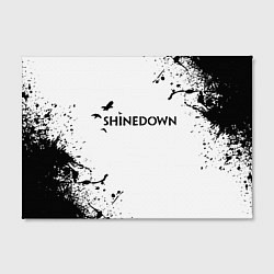 Холст прямоугольный Shinedown, цвет: 3D-принт — фото 2