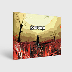 Картина прямоугольная SAMURAI PROJECT RED