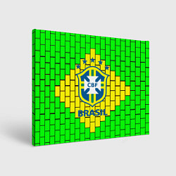 Картина прямоугольная Сборная Бразилии