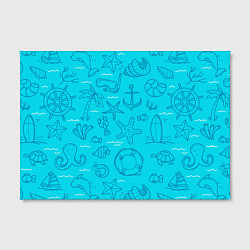 Холст прямоугольный Морская тема, цвет: 3D-принт — фото 2