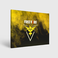 Картина прямоугольная FREEFIRE YELLOW SMOKE Z