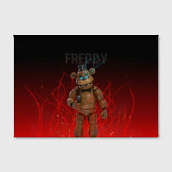 Холст прямоугольный FNAF FREDDY, цвет: 3D-принт — фото 2