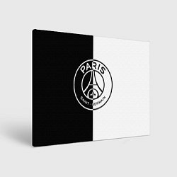 Картина прямоугольная ФК ПСЖ PSG BLACK & WHITE