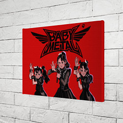 Холст прямоугольный Anime Baby Metal, цвет: 3D-принт — фото 2