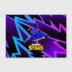 Холст прямоугольный Ash Brawl Stars Эш, цвет: 3D-принт — фото 2