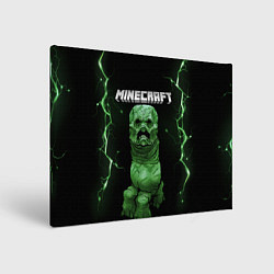 Картина прямоугольная CREEPER 3D MINECRAFT 3D Z