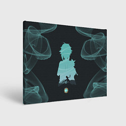 Холст прямоугольный XIAO СЯО ГЕНШИН, цвет: 3D-принт
