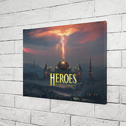 Холст прямоугольный Heroes of Might and Magic HoM Z, цвет: 3D-принт — фото 2