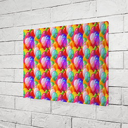 Холст прямоугольный Воздушные Шары, цвет: 3D-принт — фото 2
