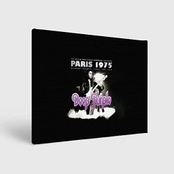 Холст прямоугольный Deep Purple - Paris 1975, цвет: 3D-принт