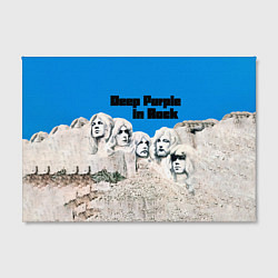 Холст прямоугольный Deep Purple in Rock, цвет: 3D-принт — фото 2