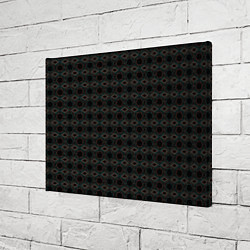 Холст прямоугольный Абстракция из многоугольников и линий, цвет: 3D-принт — фото 2