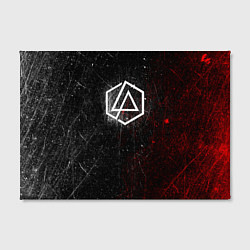 Холст прямоугольный Linkin Park Logo Линкин Парк, цвет: 3D-принт — фото 2