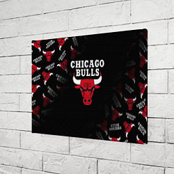 Холст прямоугольный ЧИКАГО БУЛЛС БЫКИ CHICAGO BULLS, цвет: 3D-принт — фото 2