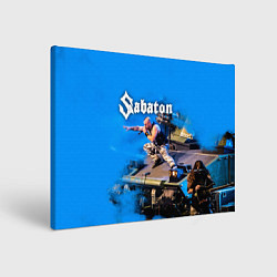 Картина прямоугольная Йоаким Броден на танке Sabaton