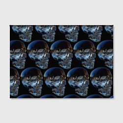 Холст прямоугольный Vanguard skull pattern 2022, цвет: 3D-принт — фото 2