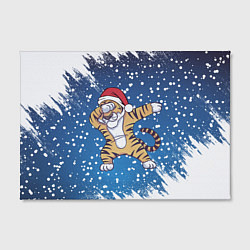 Холст прямоугольный ГОД ТИГРА 2022 DUB ТИГР, цвет: 3D-принт — фото 2