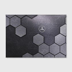 Холст прямоугольный Mercedes-Benz vanguard pattern, цвет: 3D-принт — фото 2