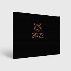 Холст прямоугольный 2022 Tiger Bronze Theme, цвет: 3D-принт